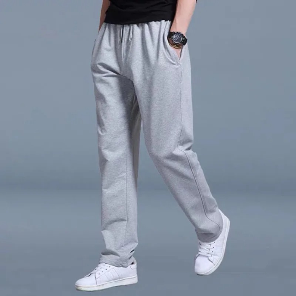 Men's Drawstring Jogger Pants With Side Pockets