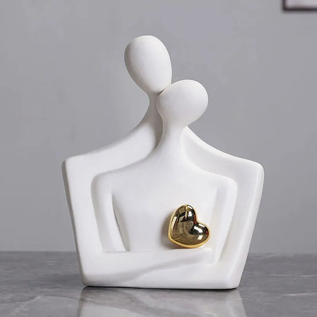 Vinthentic Abstract Lovers Sculpture