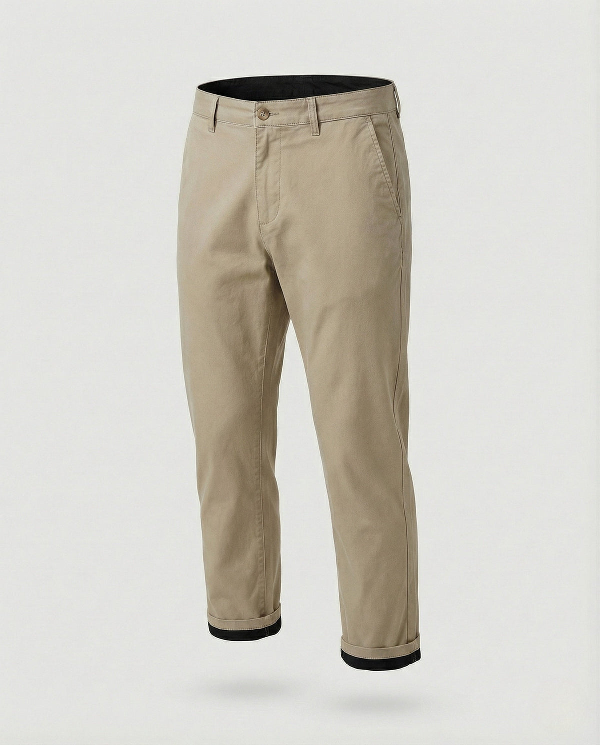 Men's Fleece Lined Tapered Chino Pants
