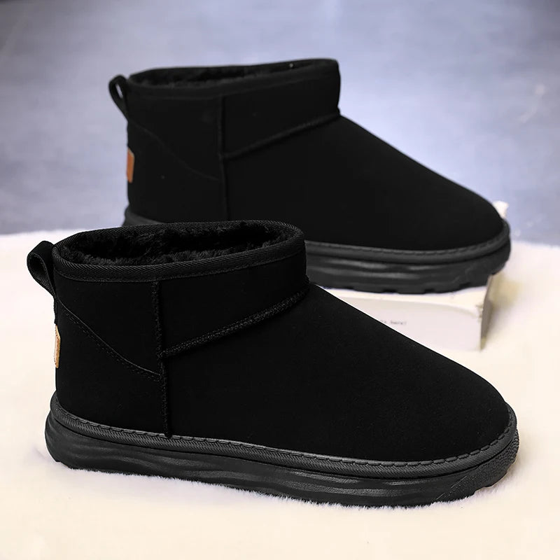 Florent Galvani Warm Suede Leather Ankle Boots