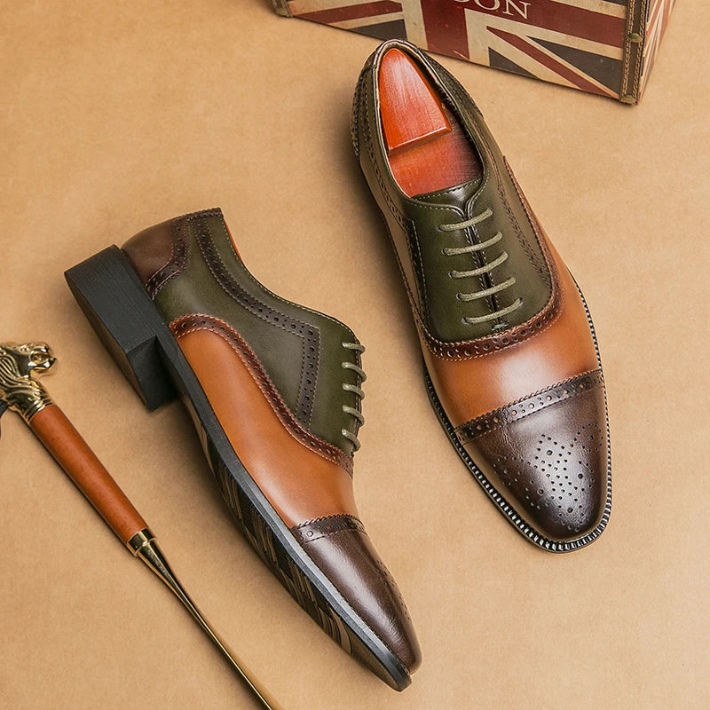 Matteo Caruso Leather Brogues Shoes