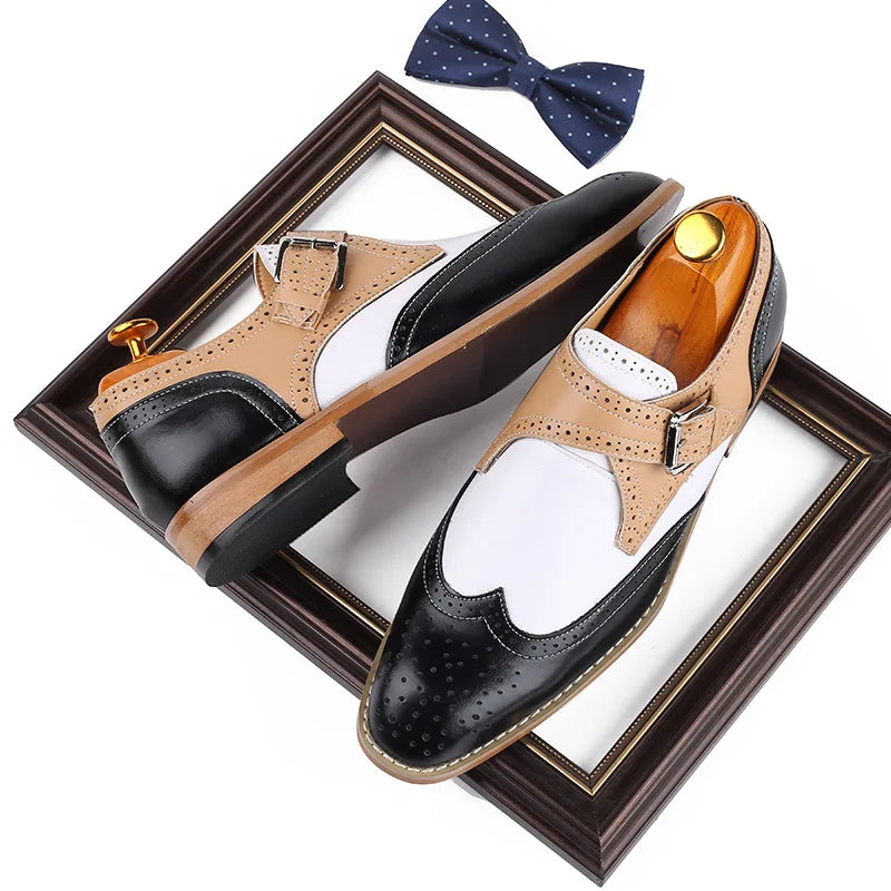 Antonio DeVity Genuine Leather Brogues Shoes