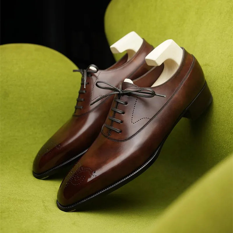 Liberale da Verona Genuine Leather Brogue Shoes