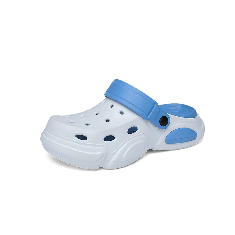 Summer Men's Thick-Soled Non-Slip Breathable Toe-Cap Sandals