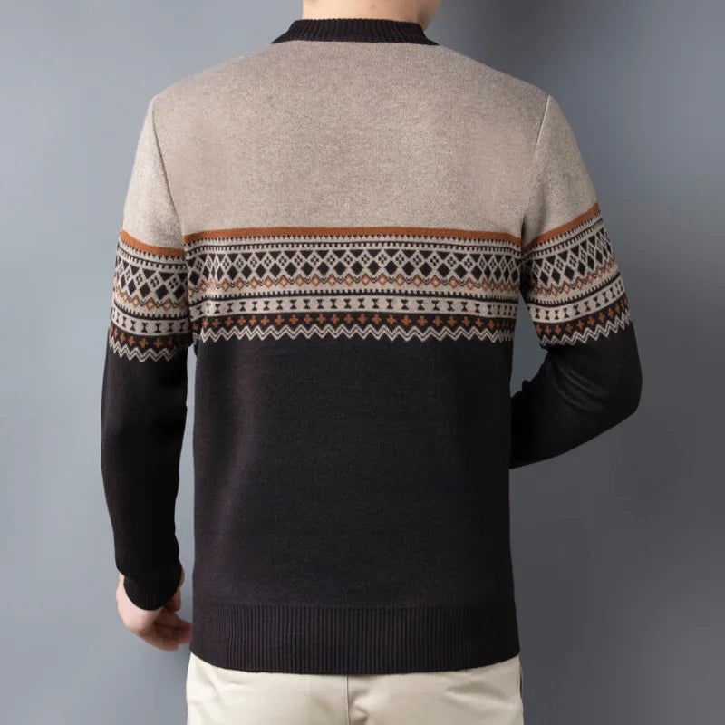 Sanzio Signature Zipper Sweater