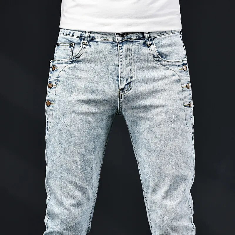 Vincero Men's Slim Fit Denim Jeans