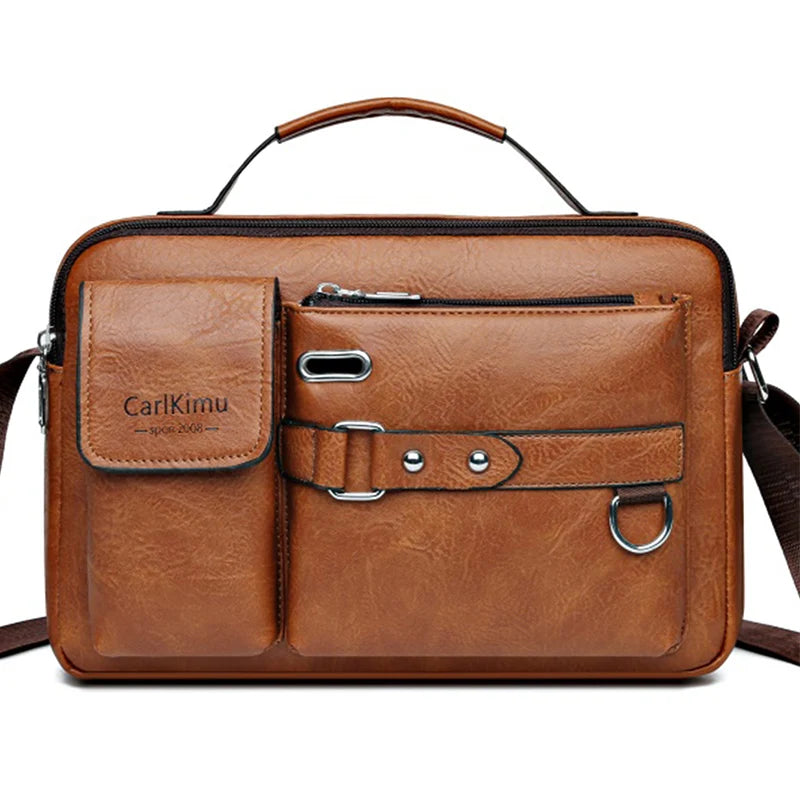 Men's Retro Briefcase Bag Laptop