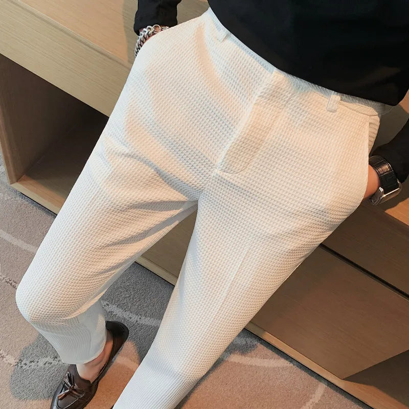 Niccolò Costanzo Slim Business Casual Pants