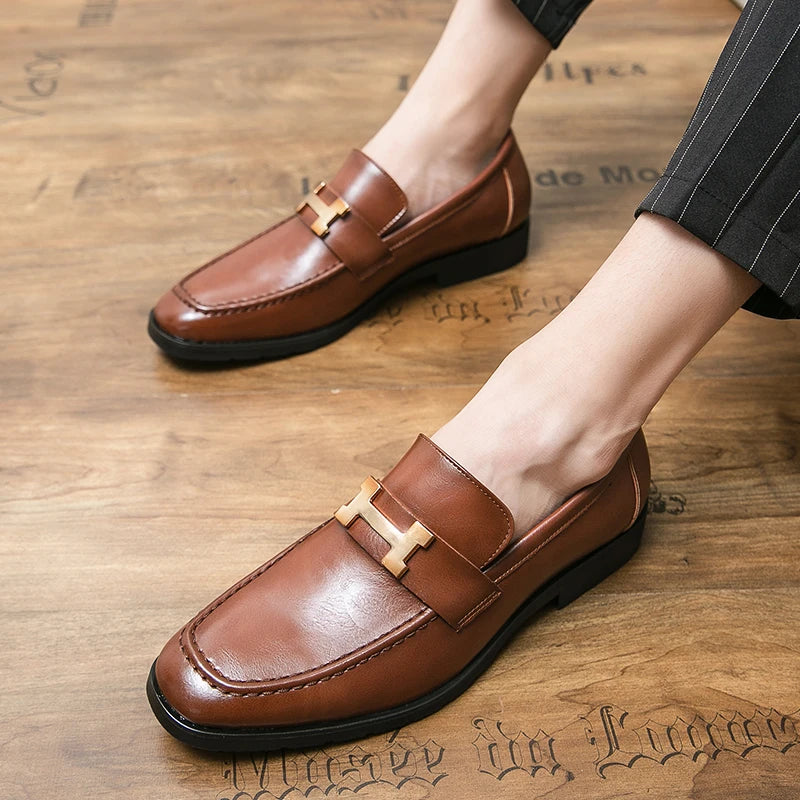 Giorgio Hayez Genuine Leather Hazel Loafers