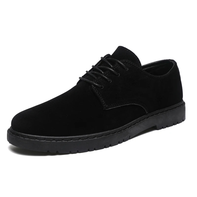 Matteo Corsini Men’s Suede Lace-Up Oxford Shoes