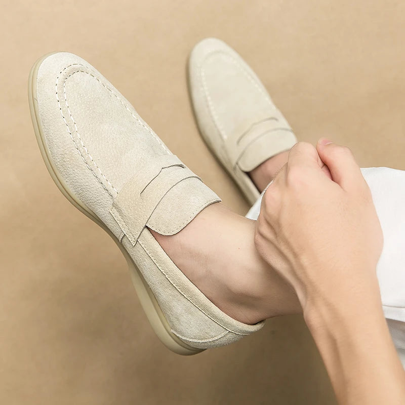 Vinthentic Burri Suede Loafers