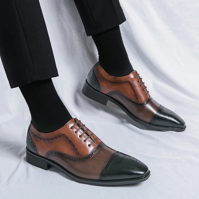 Matteo Caruso Leather Brogues Shoes