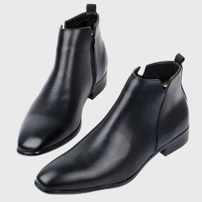 Henri Matisseux Leather Chelsea Boots