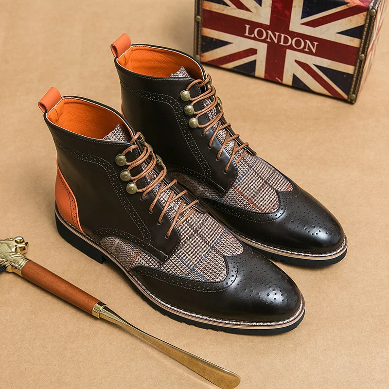 Ramon Adams Leather Lace-up Boots Ramon Adams Leather Lace-up Boots