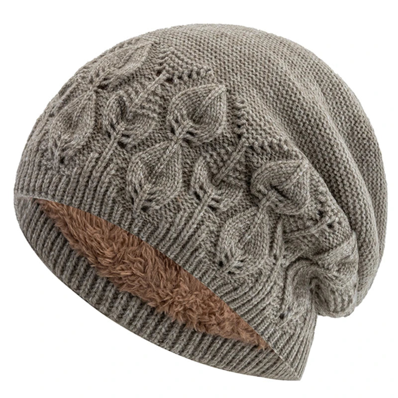 Vinthentic Unisex Embroidered Knitted Beanie