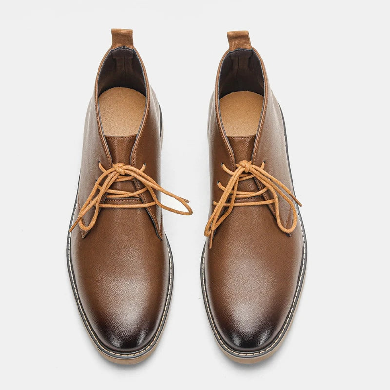 Jean-Marc Tassinelli Classic Leather Chukka Boots