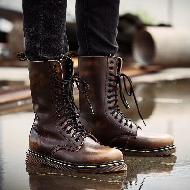 Walker Evans Full Grain Leather Boots