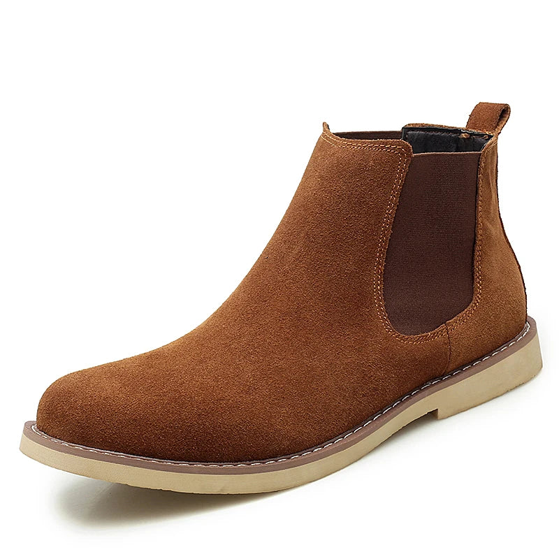 Augustus Bramley Leather Chelsea Boots