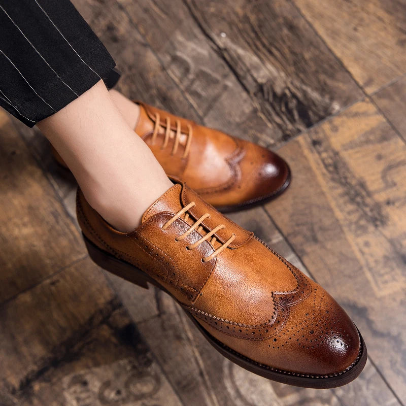 Antoine Berjon Genuine Leather Burgess Shoes