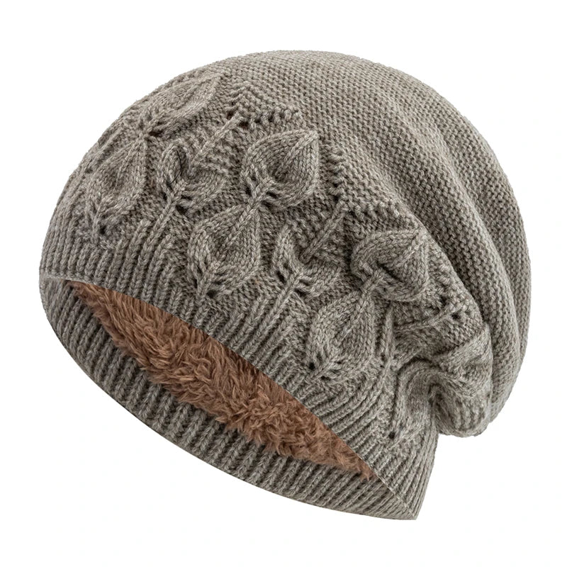 Vinthentic Unisex Embroidered Knitted Beanie