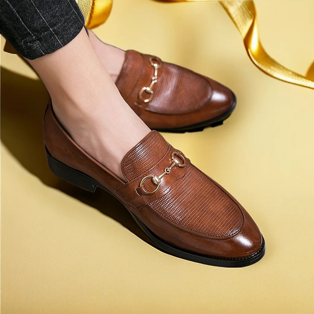 Henri Matisse Genuine Leather Loafers