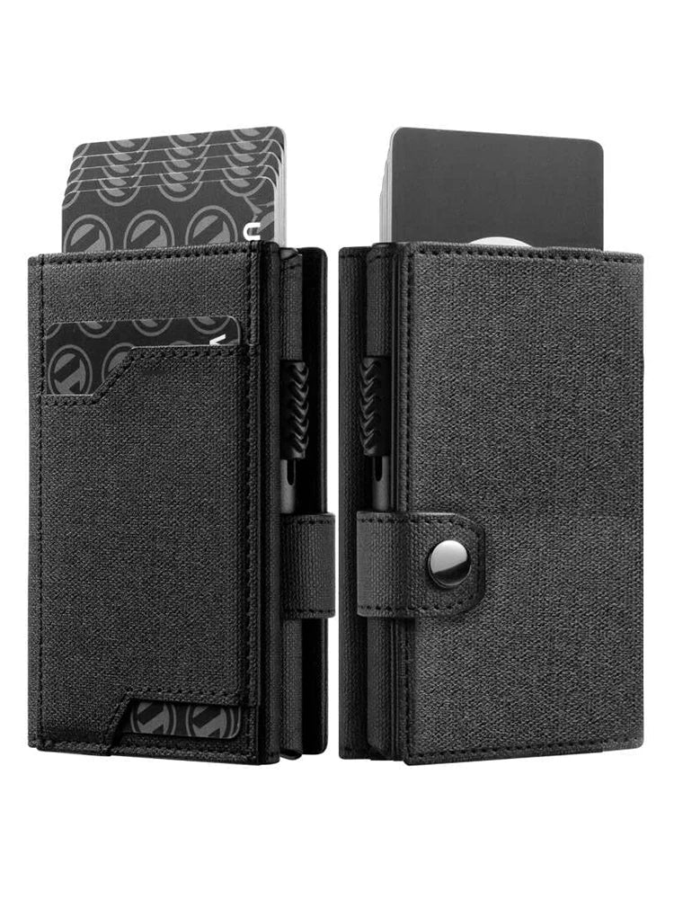 RFID Aluminum Card Holder Wallet – Slim Pop-Up Anti-Theft Men’s Minimalist Wallet