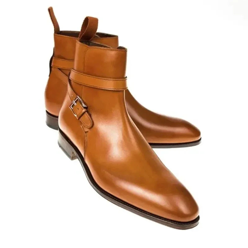 Manuel Acevedo Genuine Leather Boots