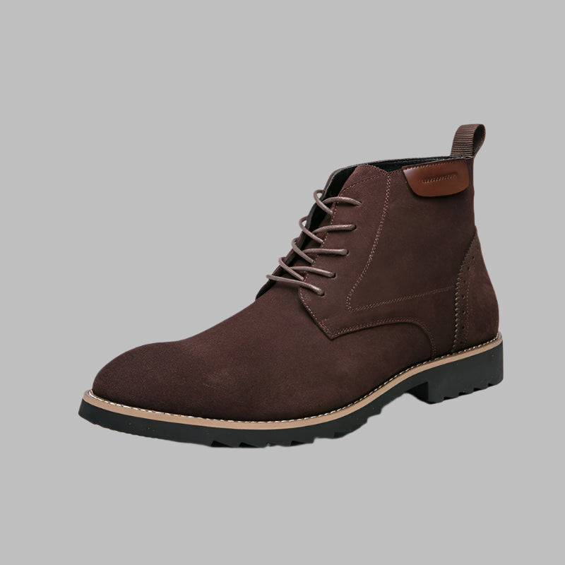 Flavio Botticelli High-Top Leather Oxford Boots