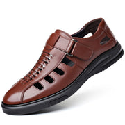 Vinthentic Maverick Men's Leather Sandals