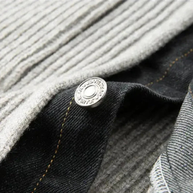 Side view of the Everyday Layering Jacket showing its silhouette