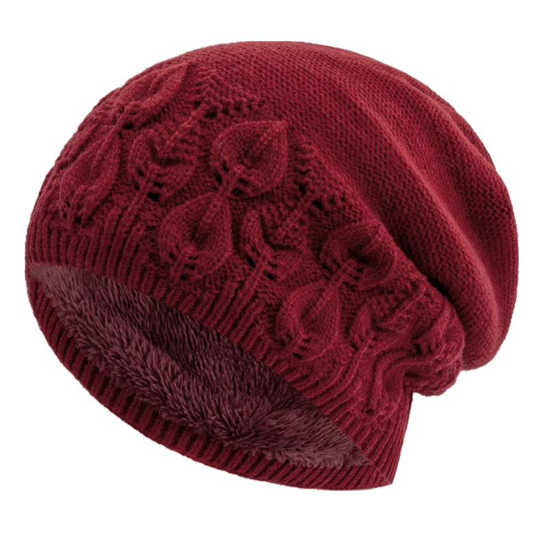 Vinthentic Unisex Embroidered Knitted Beanie