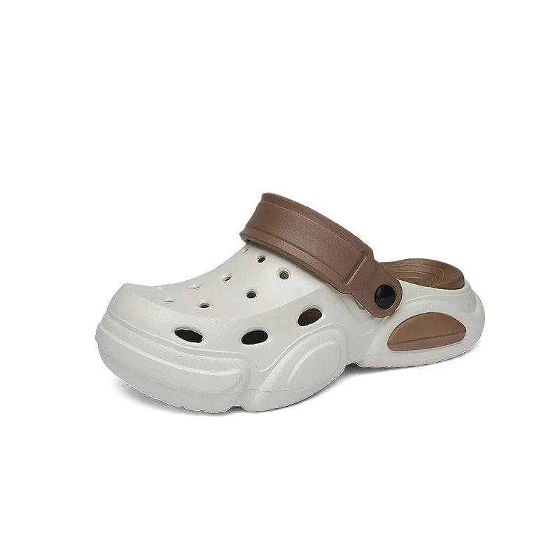 Summer Men's Thick-Soled Non-Slip Breathable Toe-Cap Sandals