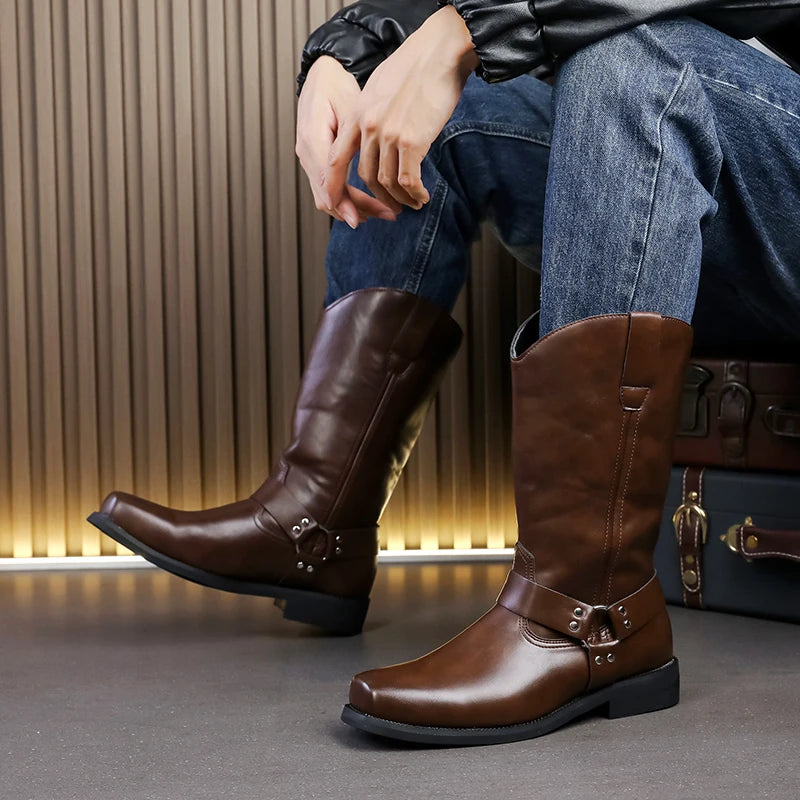 The Frontier Heritage Leather Boots