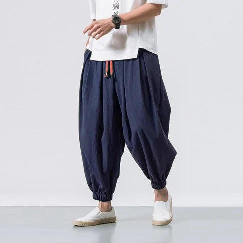 Nico Laurent Men’s Oversized Harem Jogger Pants