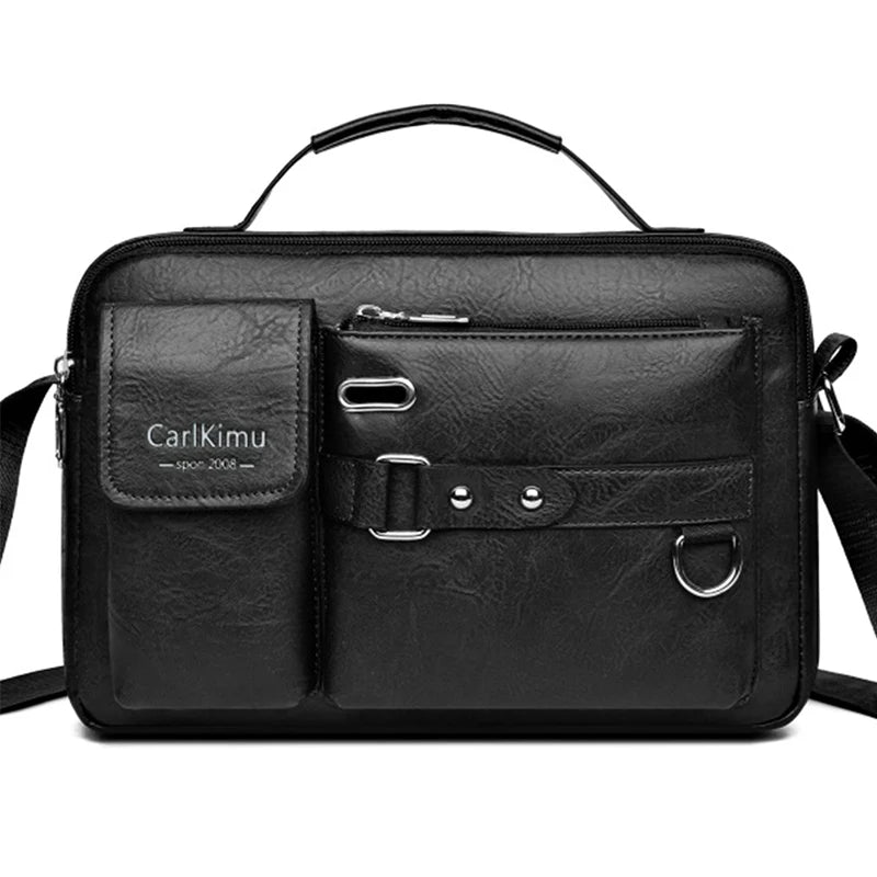 Men's Retro Briefcase Bag Laptop