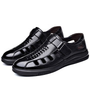 Vinthentic Maverick Men's Leather Sandals