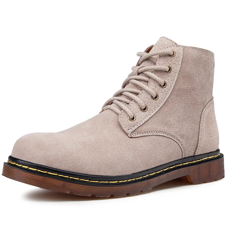 Carlo Monti Leather Suede Desert Boots