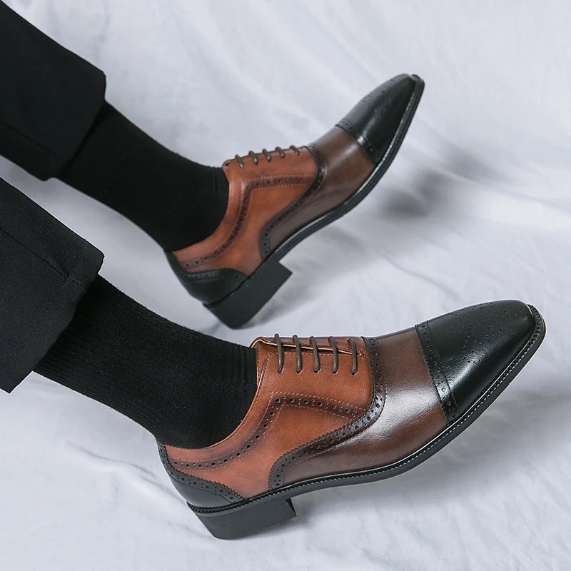 Matteo Caruso Leather Brogues Shoes