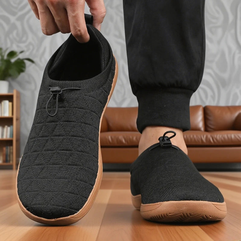 minimalist mens dress shoes Zeno Men’s Wide Barefoot Shoes – Zero Drop Breathable Minimalist Sneakers, Black / 11 (45 EU)
