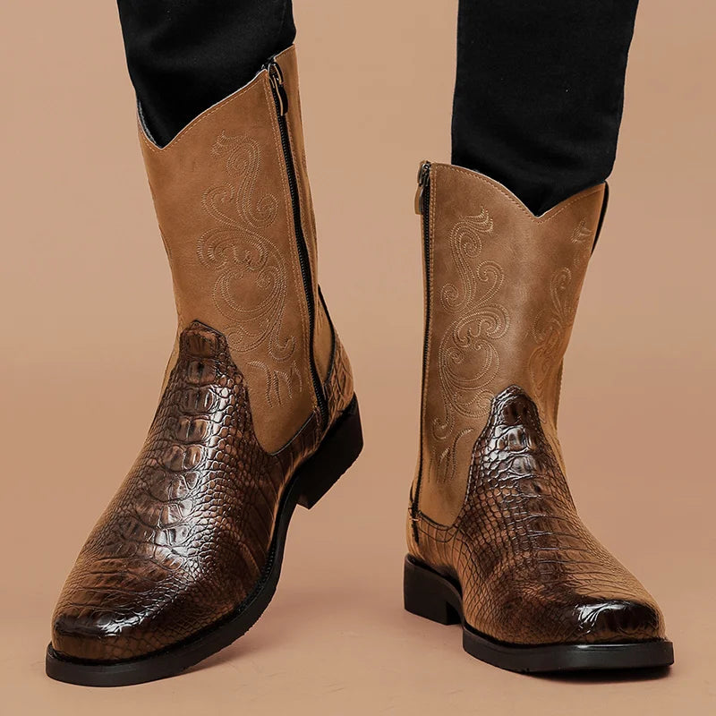 Weston Ridgeway Leather Roper Low Boots