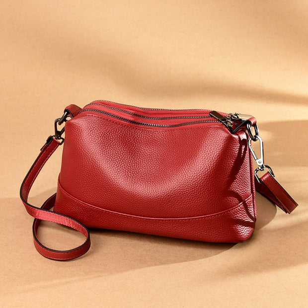 Vinthentic Pelle Italiana Genuine Leather Shoulder Bag