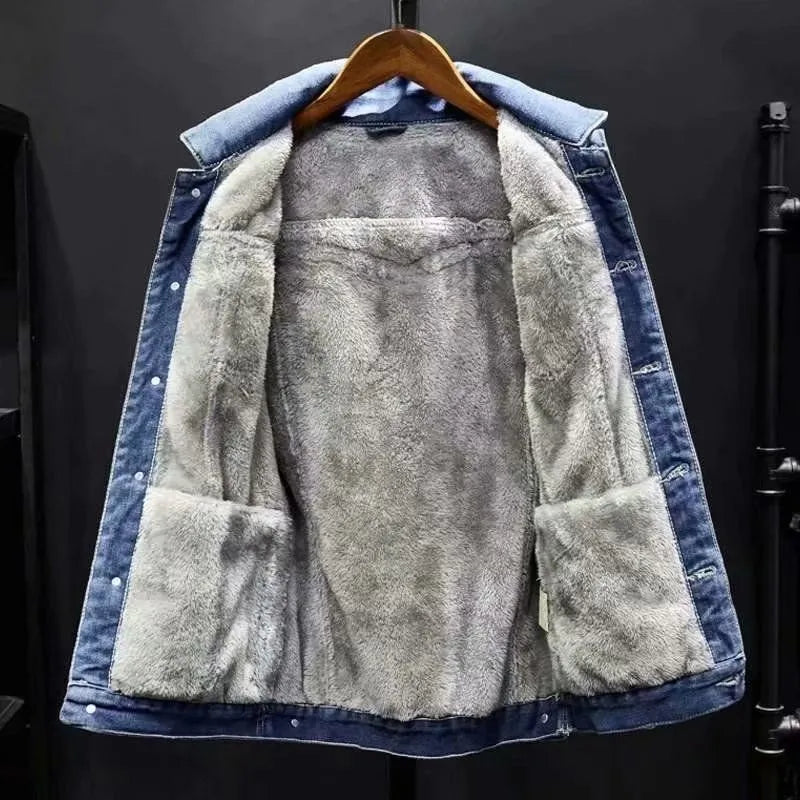 Napoli Fleece-Lined Denim Jacket