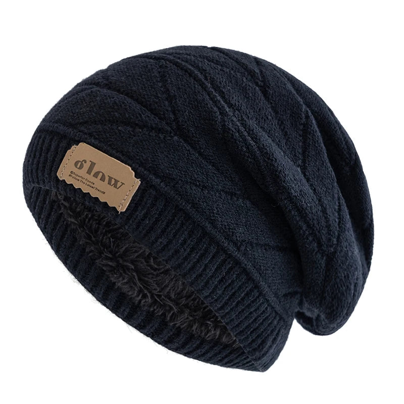 Vinthentic Unisex Slouch Knitted Beanie Hats