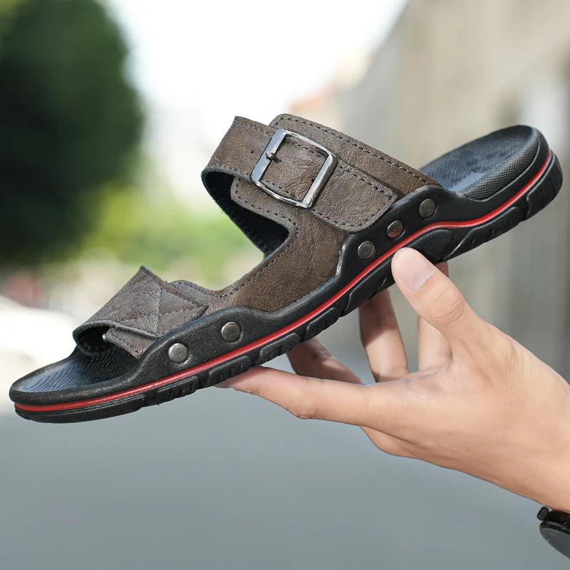 Nicolas Lancret Genuine Leather Sandals