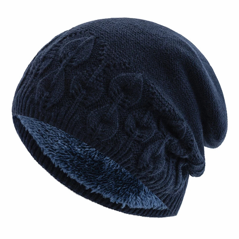 Vinthentic Unisex Embroidered Knitted Beanie