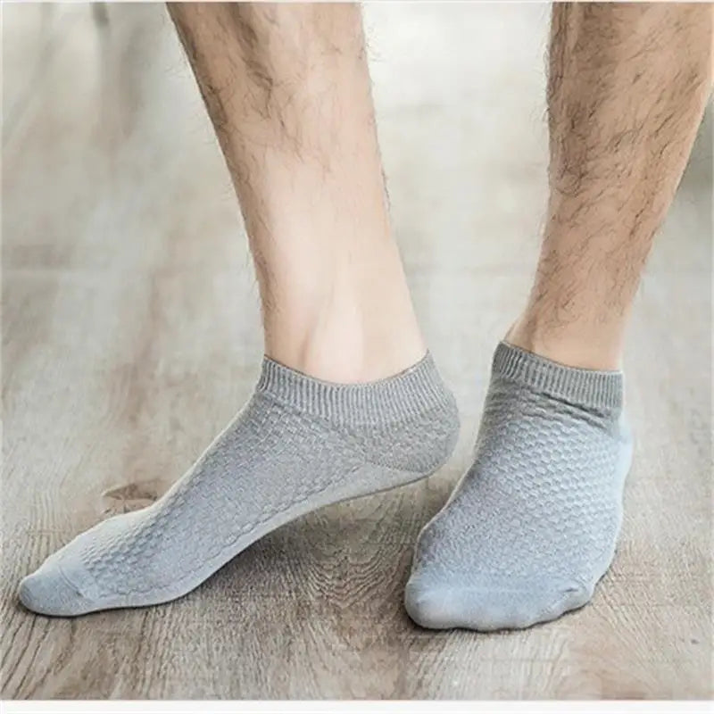 5 Pairs Bamboo Fabric Ankle Socks