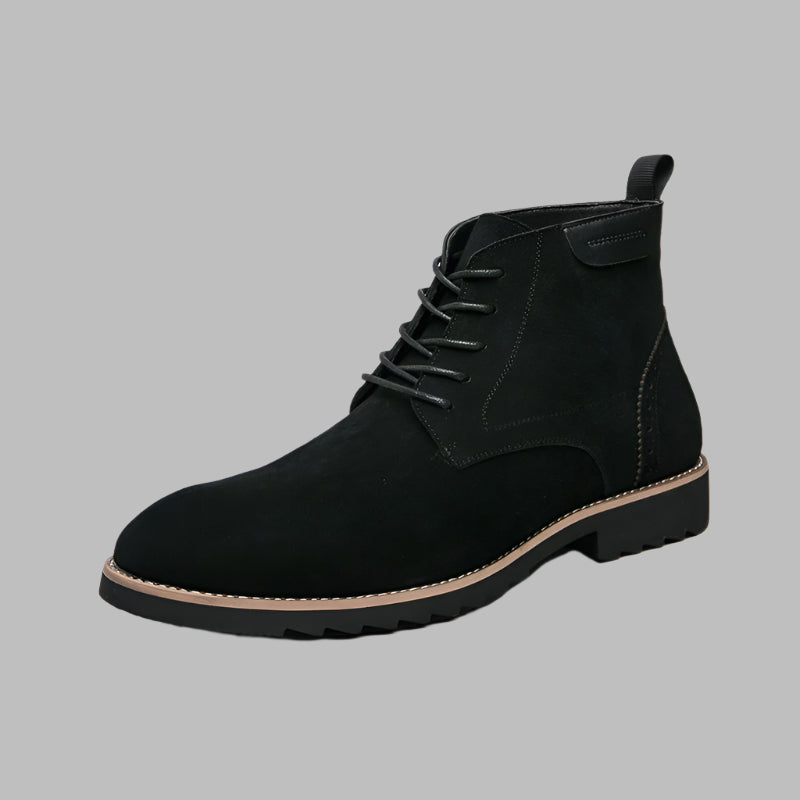 Flavio Botticelli High-Top Leather Oxford Boots