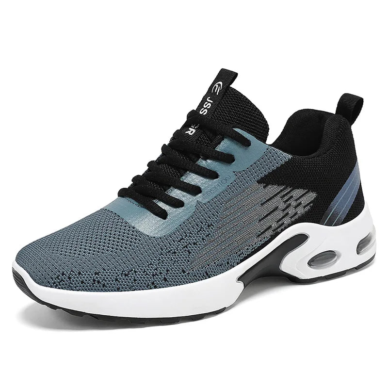 Corrado Bellari Men’s Air-Cushion Mesh Sneakers