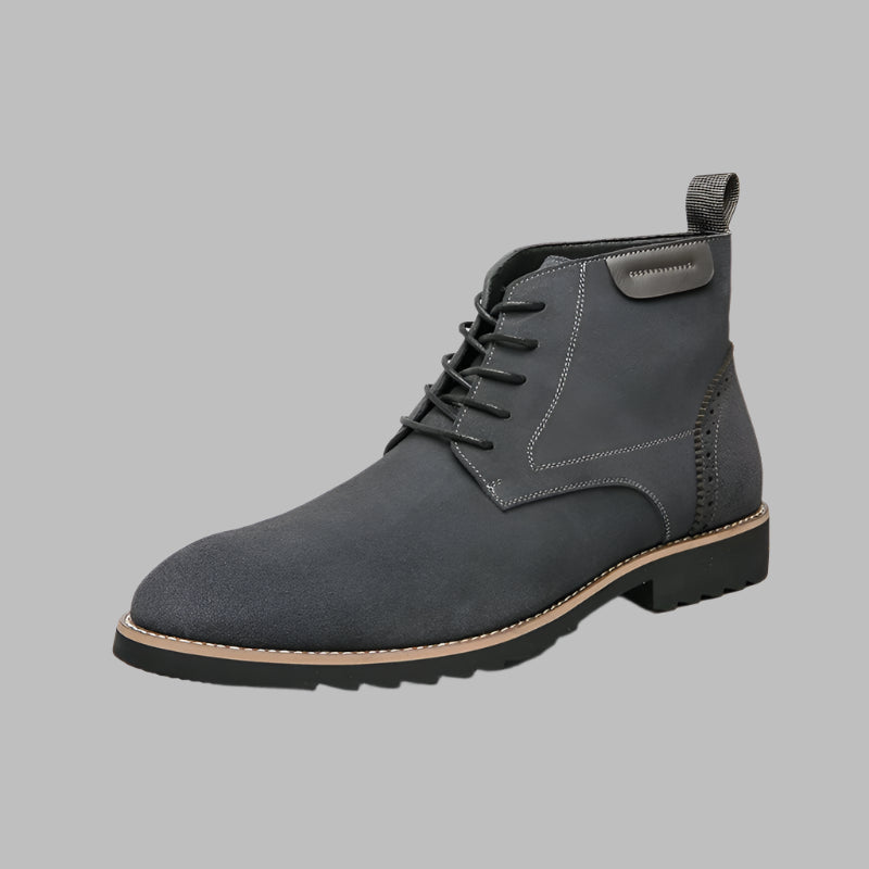 Flavio Botticelli High-Top Leather Oxford Boots