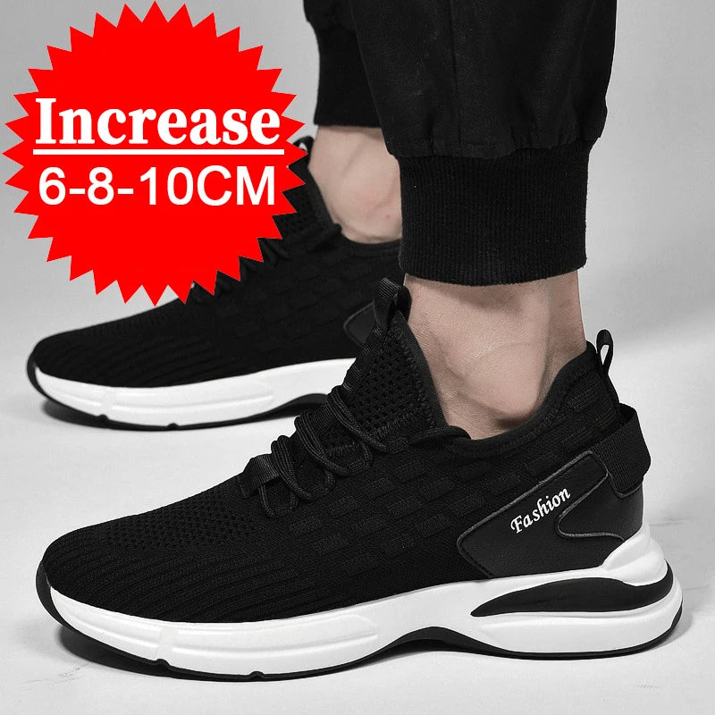 Gaël Venturoni Men’s Height Increasing Sports Shoes with 6–10CM Lift